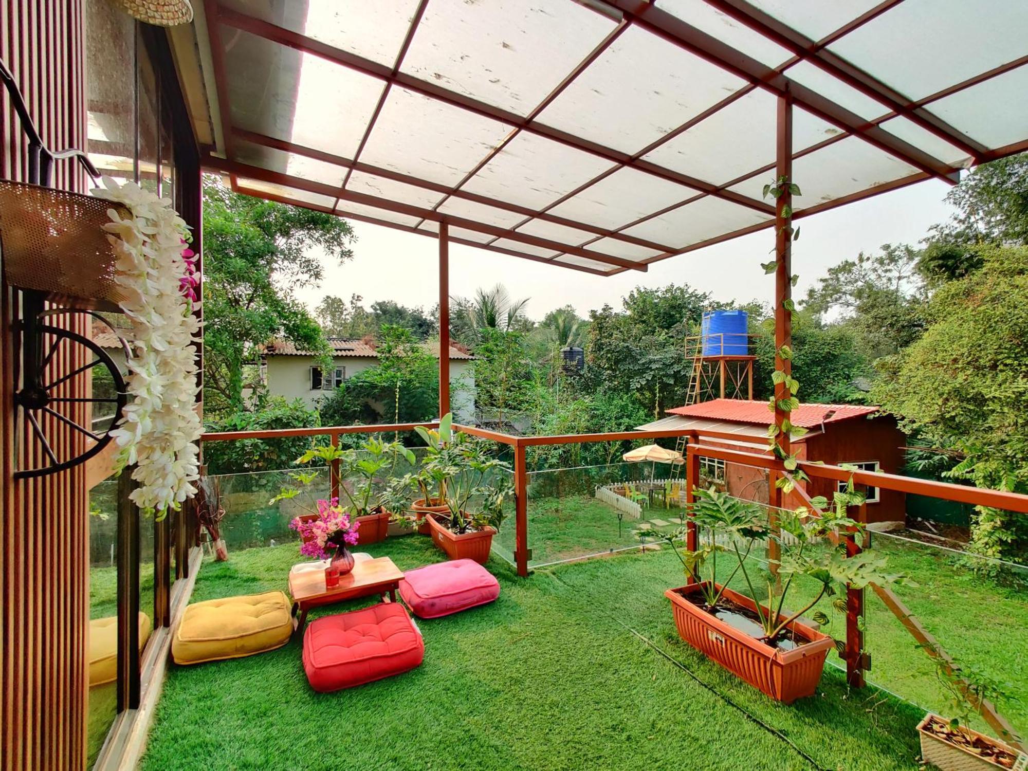 Crystal Springs Villa - A Picture-Perfect Retreat W Pool, Hammock, Gazebo Karjat Exterior foto