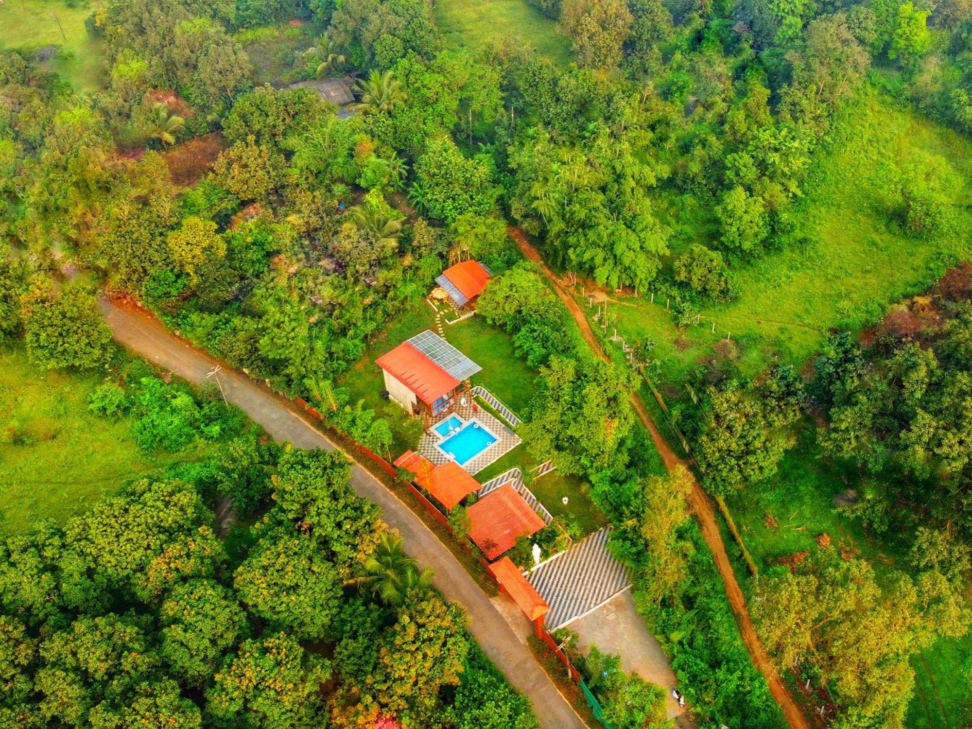 Crystal Springs Villa - A Picture-Perfect Retreat W Pool, Hammock, Gazebo Karjat Exterior foto